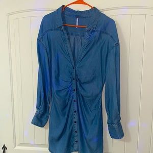 Free people Denim dress